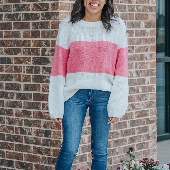 Color block sweater - Picture 2 of 3